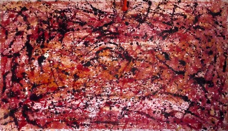 Hans Jorgen Hammer Abstract Red France oil painting art